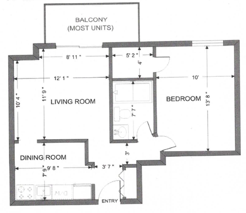 4197 W. 20th St. Studio-2 Beds Apartment for Rent - Photo Gallery 24